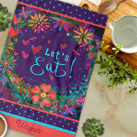 Plezier Laten we eten Quote Floral Heart Naam Keuk Theedoek<br><div class="desc">Leuk Let’s Eat Quote Stijlvolle Floral Kitchen handdoek gepersonaliseerd met Naam. Deze unieke citaat keukenhanddoeken zijn een perfect geschenk om een verjaardag, pensionering, jubileum, housewarming party, huwelijksgeschenk, enz... te vieren een leuke manier om eender welke gelegenheid. Combineer het met een fles wijn en het is een geweldig cadeau voor vrienden,...</div>