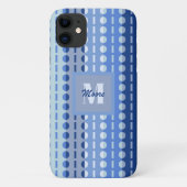 Plezier - Licht tot donkerblauw ombre Case-Mate iPhone Case (Achterkant)