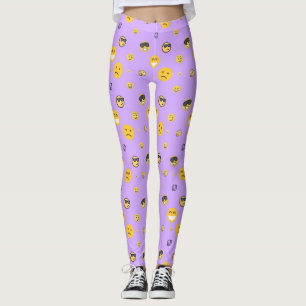 Plezier, liefde, glimlachen, gelukkige schattige e leggings