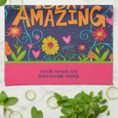 Plezier Maak vandaag een geweldige offerte Floral  Theedoek (Gevouwen)