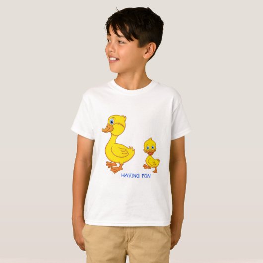Plezier maken t-shirt (Voorkant volledig)