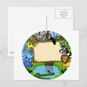 Plezier met dieren briefkaart (Voorkant / Achterkant)