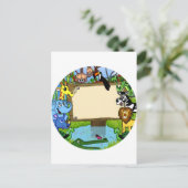 Plezier met dieren briefkaart (Staand voorkant)