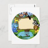 Plezier met dieren briefkaart (Voorkant / Achterkant)