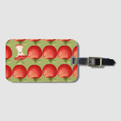 Plezier met Fruit Rode Appel Bagagelabel (Voorkant (horizontaal))
