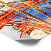 plezier met het poster van het roller onderzetter (Hoek)