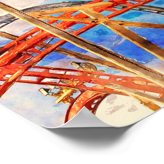 plezier met het poster van het roller onderzetter (Hoek)