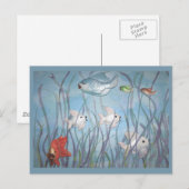 plezier met kware vis briefkaart (Voorkant / Achterkant)