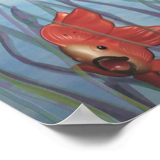 plezier met kware vis poster (Hoek)