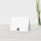 Plezier met Muizenkoor Feestdagen Kaart (Achterkant)