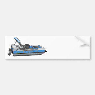 plezier met pontoon bumpersticker