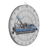plezier met pontoon dartbord (Voorkant Links)