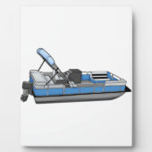 plezier met pontoon fotoplaat (Voorkant)