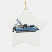 plezier met pontoon keramisch ornament (Voorkant)
