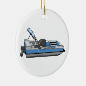 plezier met pontoon keramisch ornament (Rechts)