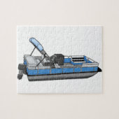 plezier met pontoon legpuzzel (Horizontaal)