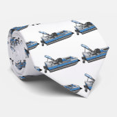 plezier met pontoon stropdas (Opgerold)