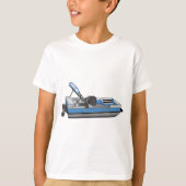plezier met pontoon t-shirt (Voorkant)