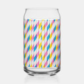 Plezier met rietjes! Drinkglazen Blikvorm Glas (Rechts)