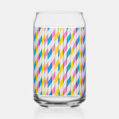 Plezier met rietjes! Drinkglazen Blikvorm Glas (Links)