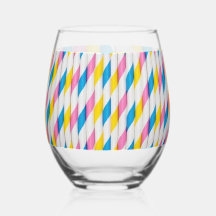 Plezier met rietjes! Drinkglazen