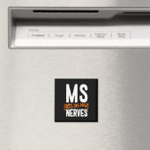 Plezier Multiple Sclerose Awareness MS Warrior - M Magneet (Insitu (Vaatwasser))