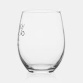 Plezier Niet-alcoholisch Wijnglas Zonder Voet (Links)