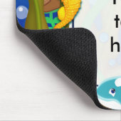 Plezier onder het zee Fish Children's Kinder Compu Muismat (Hoek)