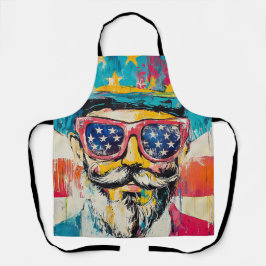 Plezier op 4 juli schort