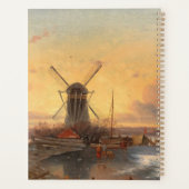 Plezier op het ijs Jan Jacob Coenraad Spohler Planner (Achterkant)