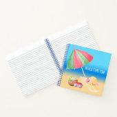 Plezier op het strand! notitieboek (Binnen)