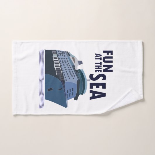 Plezier op het Zee cruiseschip Handdoek (Handdoek)