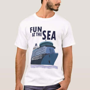 Plezier op het Zee cruiseschip T-shirt
