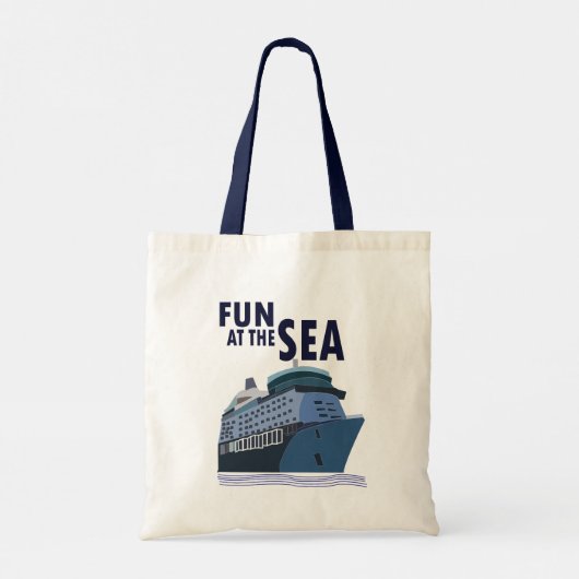 Plezier op het Zee cruiseschip Tote Bag (Achterkant)
