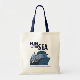 Plezier op het Zee cruiseschip Tote Bag