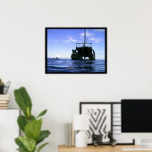 Plezier op zee Poster (Thuiskantoor)