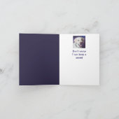 Plezier over de Hill Old Age Verjaardag Humor Dog Kaart (Binnen)