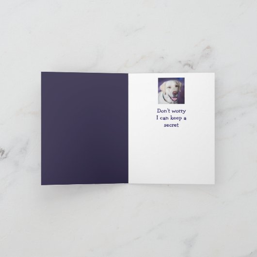 Plezier over de Hill Old Age Verjaardag Humor Dog Kaart (Binnen)