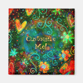 Plezier Pas je eigen  inspirativiteitsmagneet aan Magneet (Voorkant)