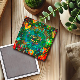 Plezier Pas je eigen  inspirativiteitsmagneet aan Magneet