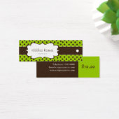 Plezier Polk a Dot Hang Labels Mini Visitekaartjes (Bureau)