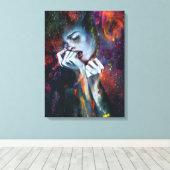 Plezier ( PRIMO ) Canvas Afdruk (Insitu (Houten vloer))
