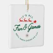 Plezier & Spellen Keramisch Ornament (Rechts)