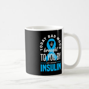 Plezier Type 1 Diabetes T1D Warrior Fun Diabetes Koffiemok