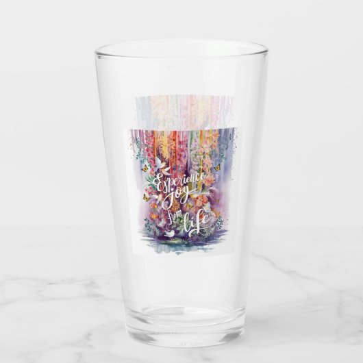 Plezier uit het leven glas (Achterkant)