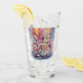 Plezier uit het leven glas