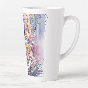 Plezier uit het leven latte mok