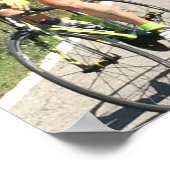 Plezier van een fietstocht poster (Hoek)