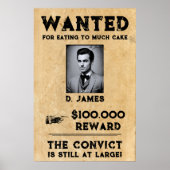  plezier veroordeelde beloning gezocht poster (Voorkant)