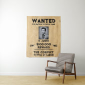  plezier veroordeelde beloning gezocht wandkleed (In situ)